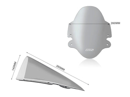 WRS WINDSCREEN SPORT SPEED TRIPLE TR007F