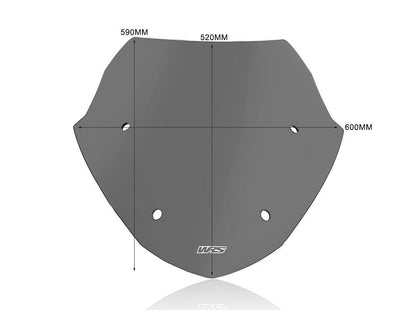 WRS WINDSCREEN SPORT R1250RT DARK BM075FS