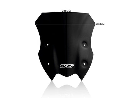 WRS WINDSCREEN SPORT Z900 MATT BLA KA013NO