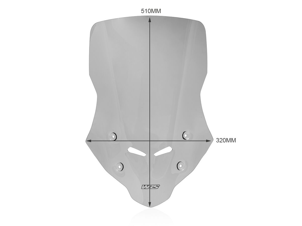 WRS WINDSCREEN CAPONORD CB750 HORN HO058F