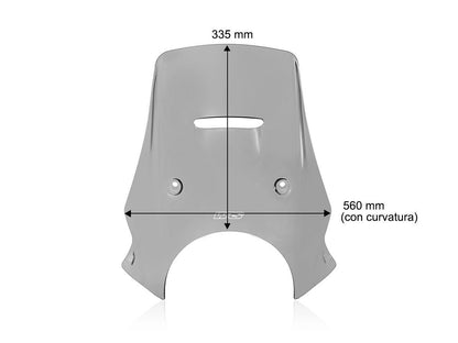 WRS WINDSCREEN TOURING HUSQVARNA N HU002FS
