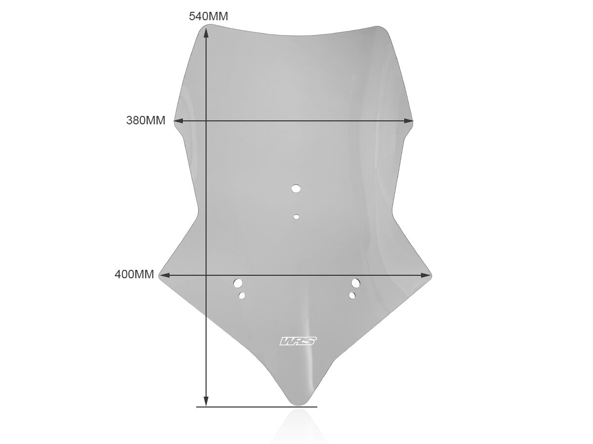 WRS WINDSCREEN TOURING MOTO MORINI MM001F