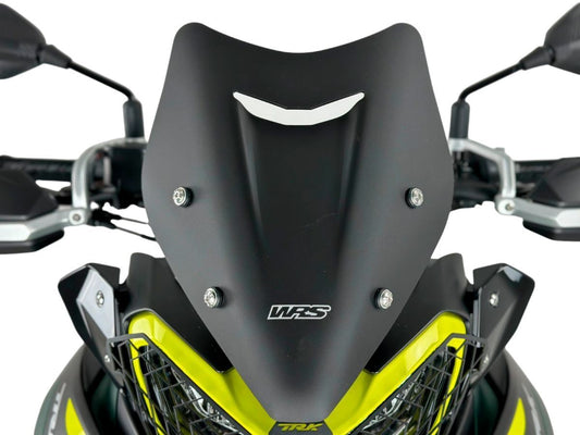 WRS WRS WINDSCREEN SPORT BENELLI TRK702/X MATT BLACK BE009NO