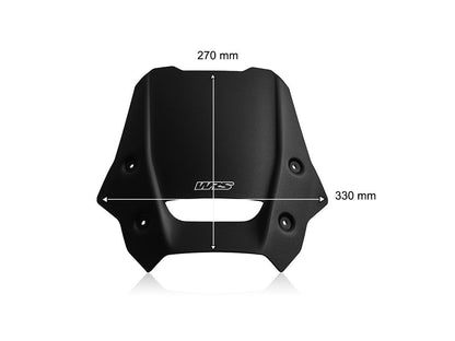 WRS WINDSCREEN SPORT NX 500/400 MATT BLACK HO078NO