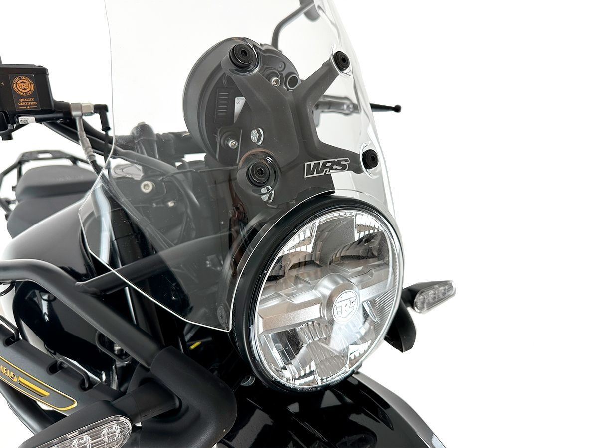 WRS WINDSCREEN CAPONORD ROYAL ENFIELD HIMALAYAN 450 CLEAR RE001T