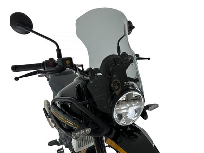 WRS WINDSCREEN CAPONORD ROYAL ENFIELD HIMALAYAN 450 SMOKE RE001F