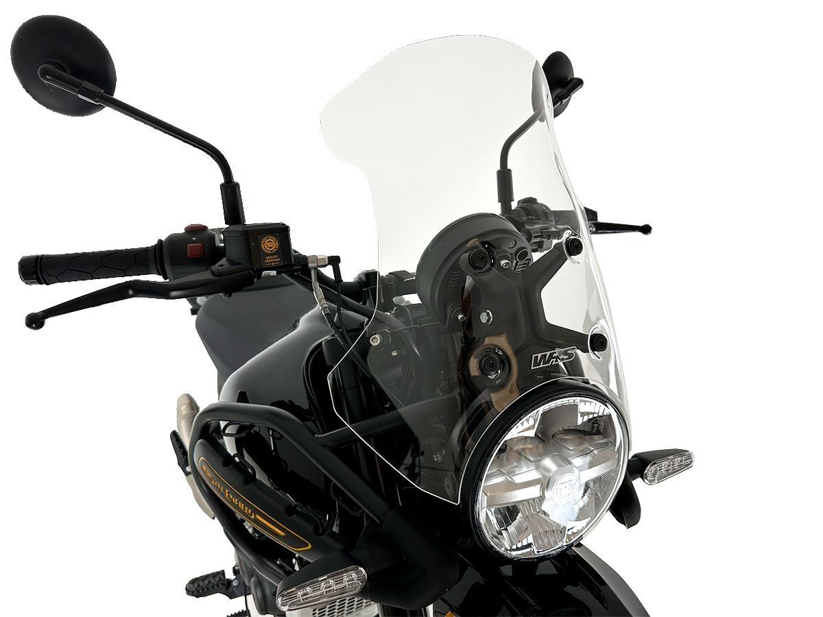 WRS WINDSCREEN TOURING ROYAL ENFIELD HIMALAYAN 450 CLEAR RE002T