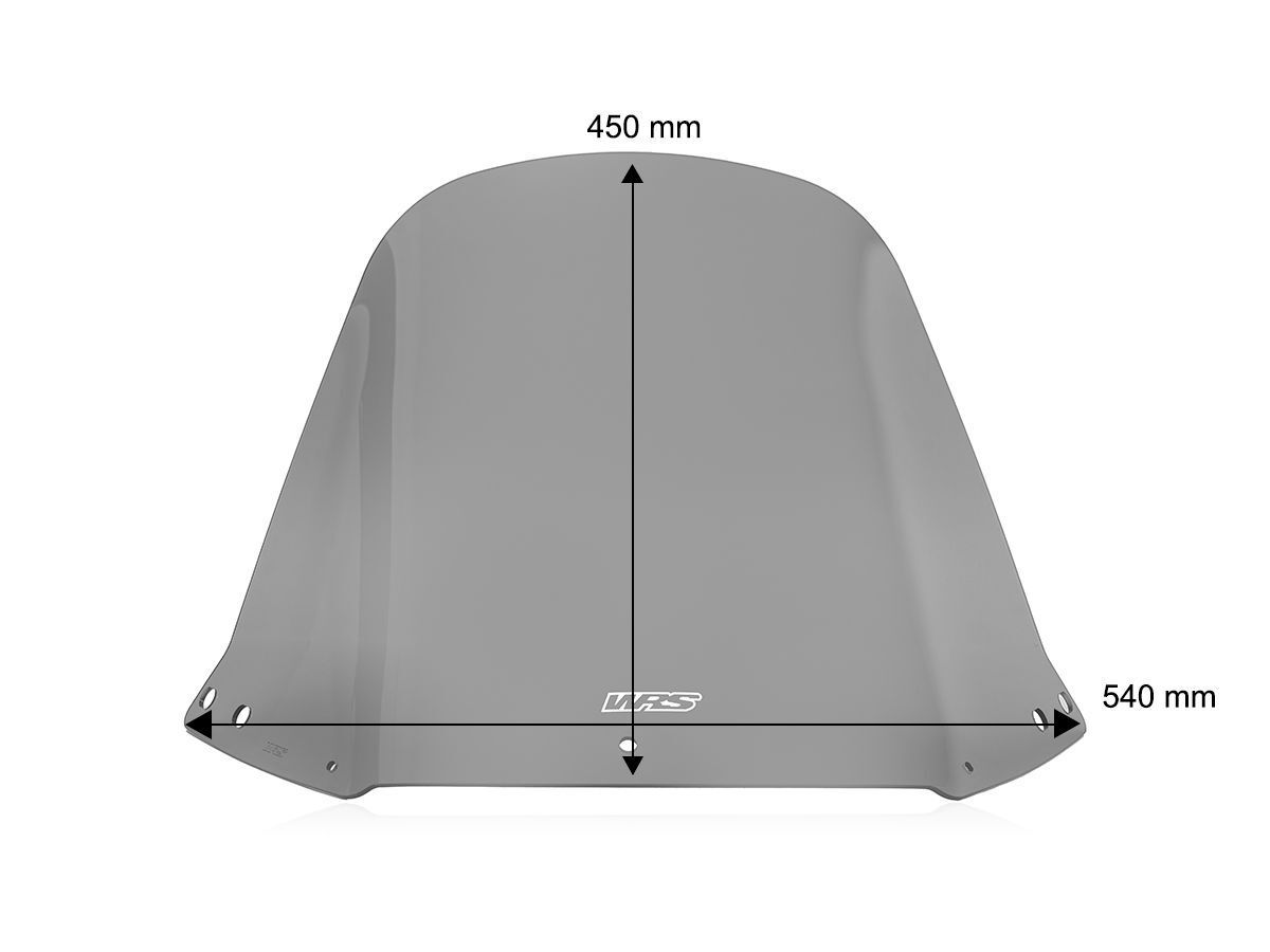 WRS WINDSCREEN CITY HONDA CN250/SPAZIO/HELIX SMOKE HO080F