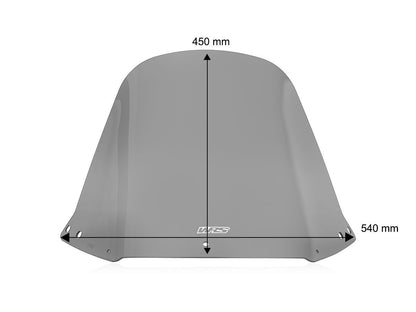 WRS WINDSCREEN CITY HONDA CN250/SPAZIO/HELIX SMOKE HO080F