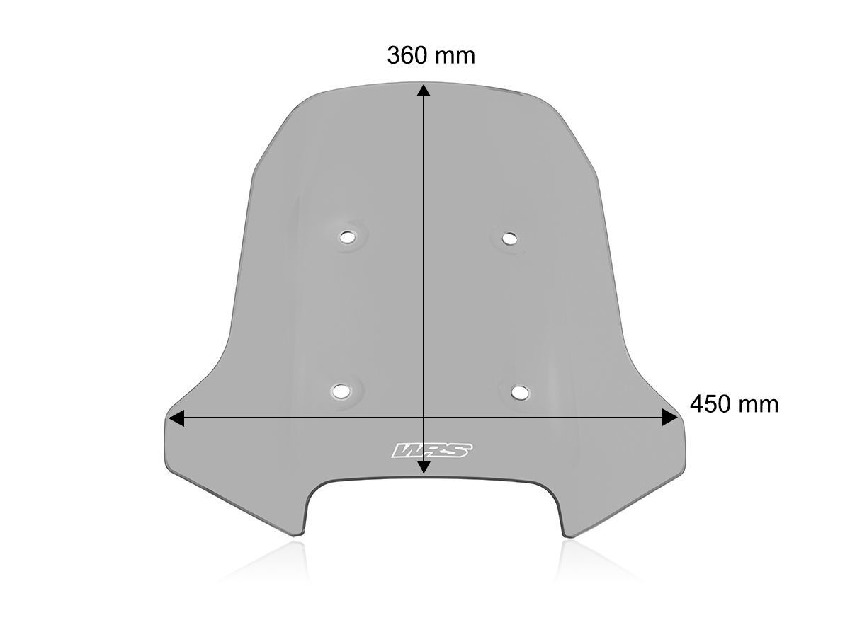 WRS WINDSRCEEN TOURING CFMOTO 450M CF005F