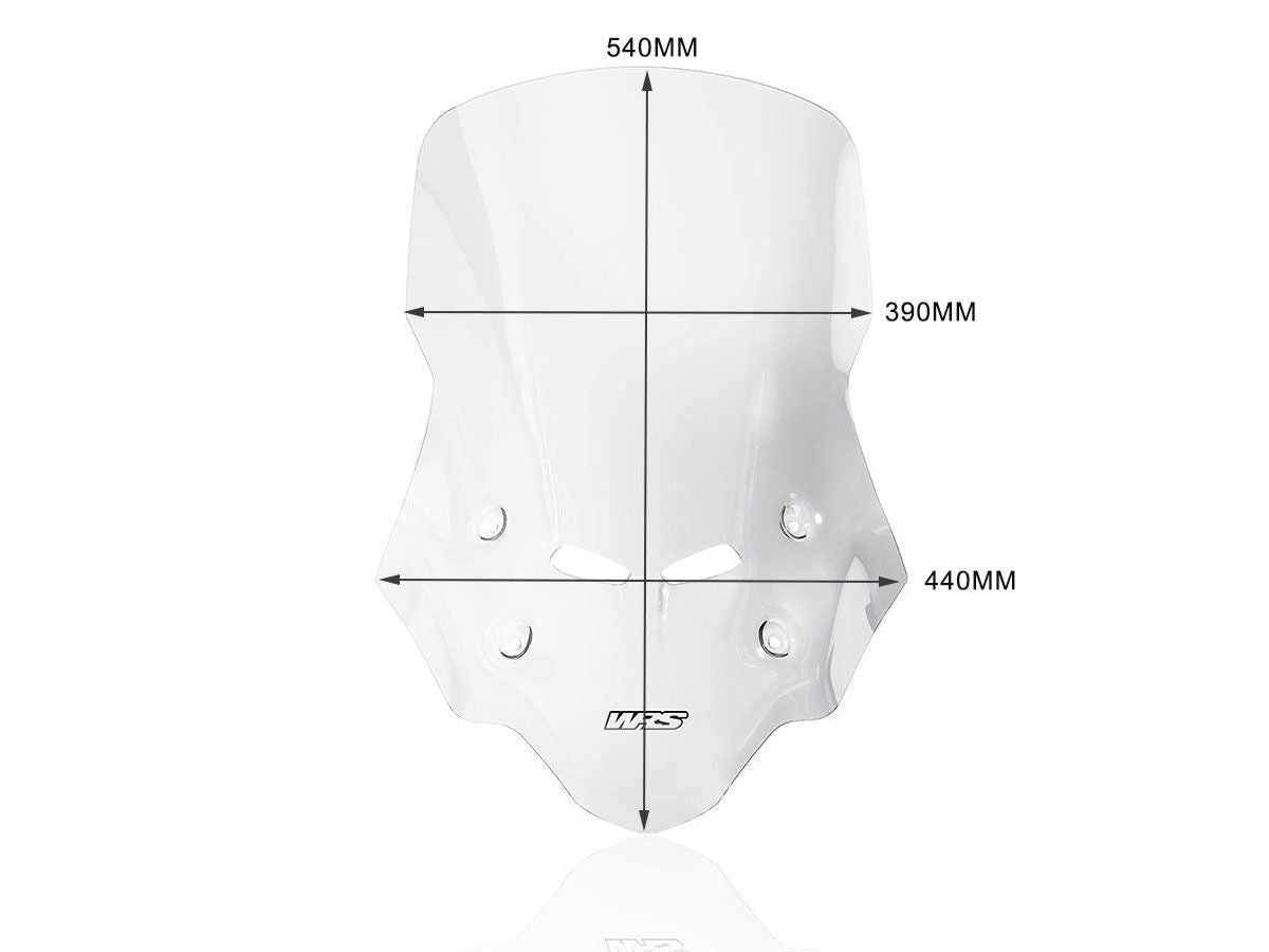 WRS WINDSCREEN CAPONORD CB500X CLE HO042T