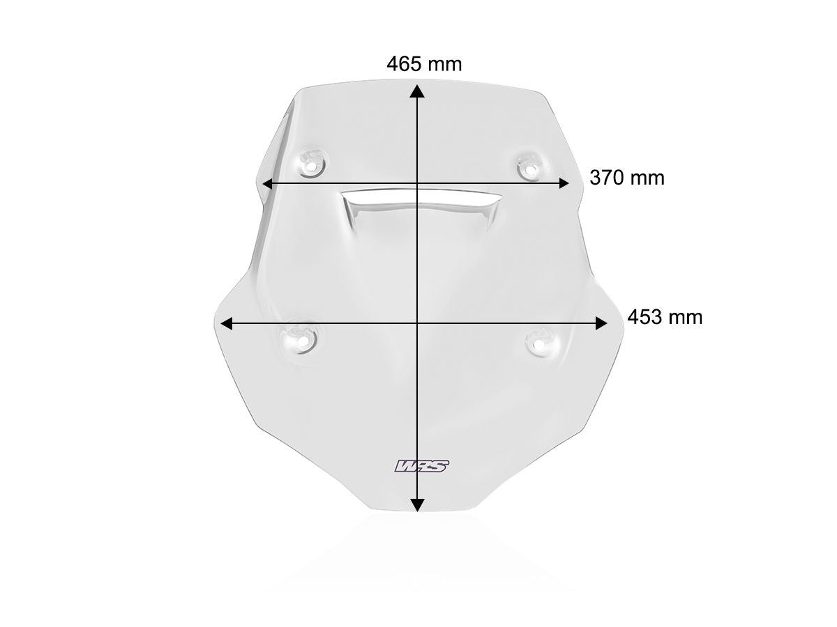 WRS WINDSCREEN STANDARD CFMOTO 800 CF002T