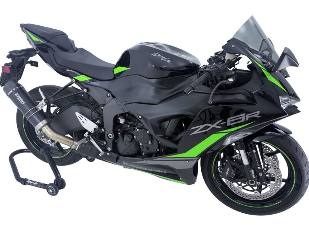 WRS WINDSCREEN RACE ZX-6R SMOKE KA017F