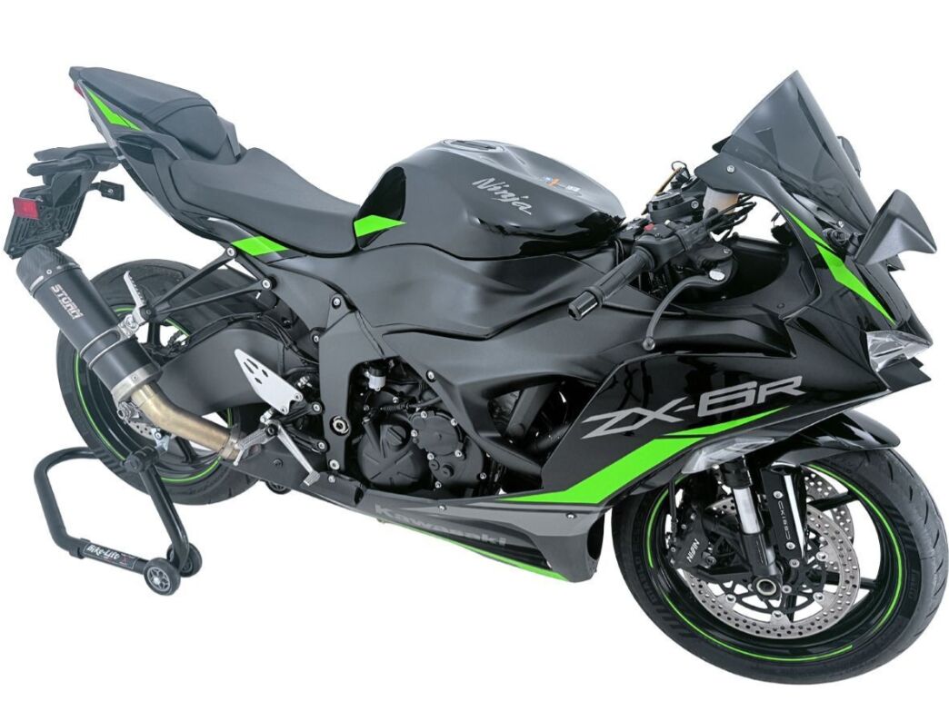 WRS WINDSCREEN RACE ZX-6R DARK SMO KA017FS