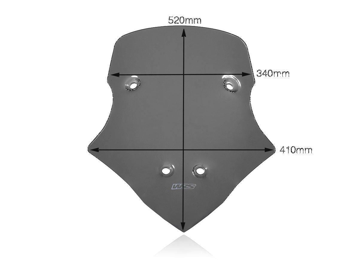 WRS WINDSCREEN TOURING MULTISTRADA DU017FS