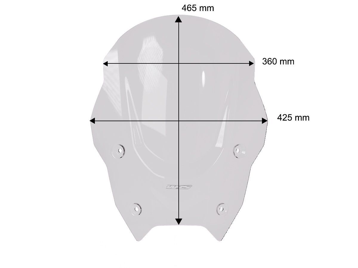 WRS WINDSCREEN TOURING BMW R1300RS BM118FS