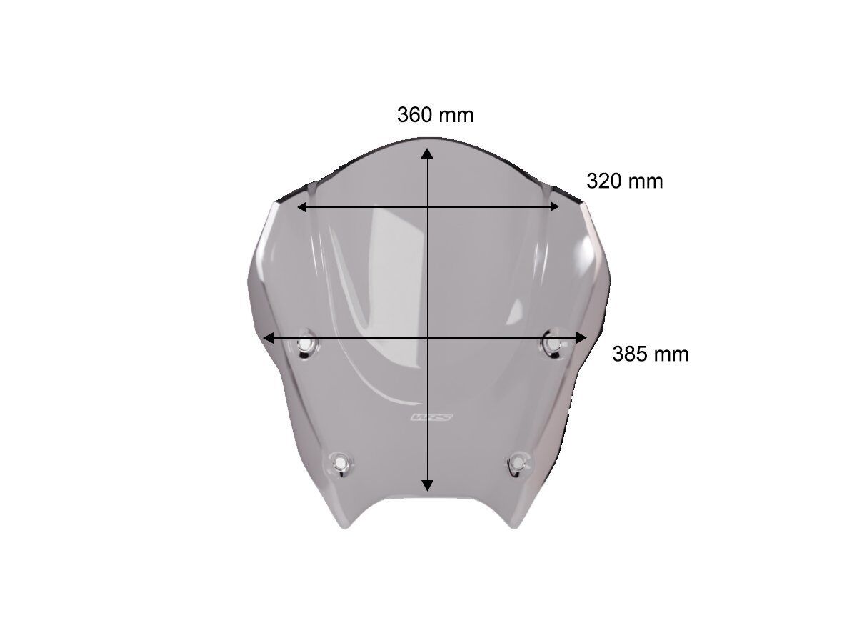 WRS WINDSCREEN SPORT BMW R1300RS D BM119FS