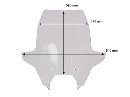 WRS WINDSCREEN TOURING BMW R1300RT BM121F