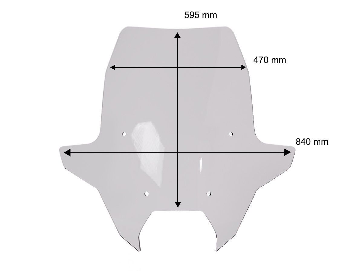 WRS WINDSCREEN TOURING BMW R1300RT BM121T