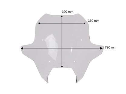 WRS WINDSCREEN SPORT BMW R1300RT D BM122FS