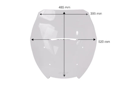 WRS WINDSCREEN INTERMEDIO FORZA 75 HO090F