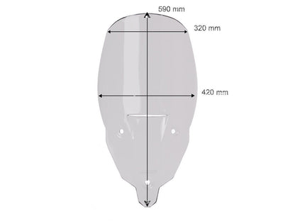 WRS WINDSCREEN TOURING TIGER SPORT TR011T