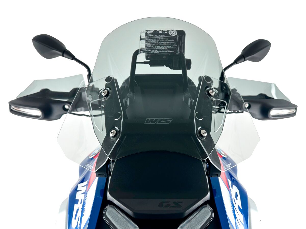 WRS WRS PAIR STANDARD SIDE DEFLECTORS WRS BMW R1300GS CLEAR BM099T