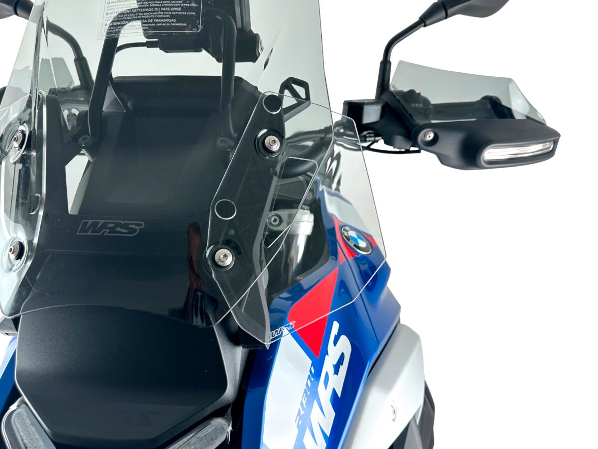 WRS WRS PAIR STANDARD SIDE DEFLECTORS WRS BMW R1300GS CLEAR BM099T
