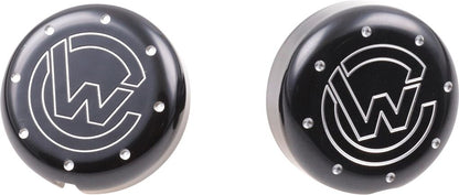 CULT WERK AXLE COVER FRONT W/ MILL HD-BRO036