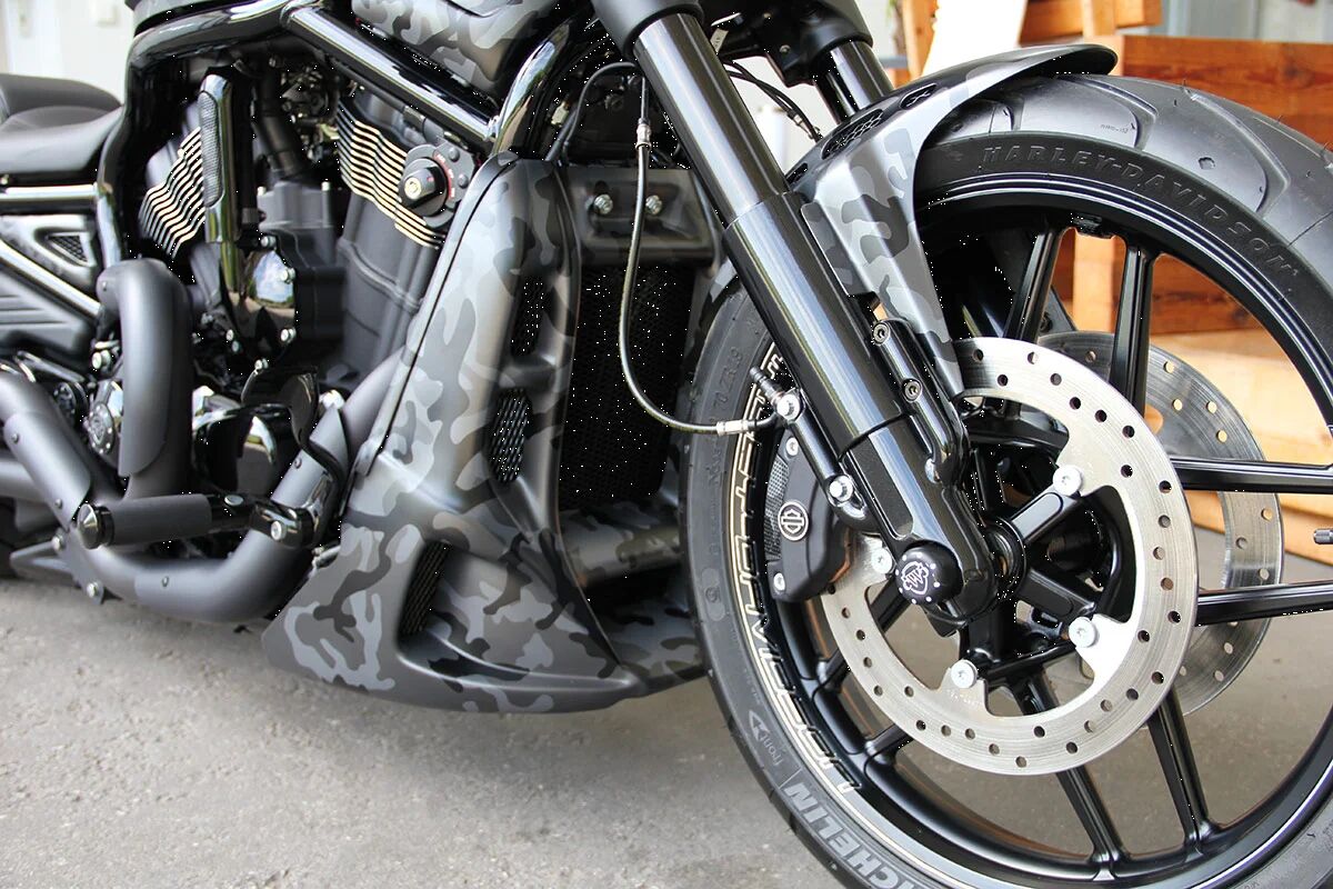 CULT WERK FORK COVER LOWER VROD HD-ROD021