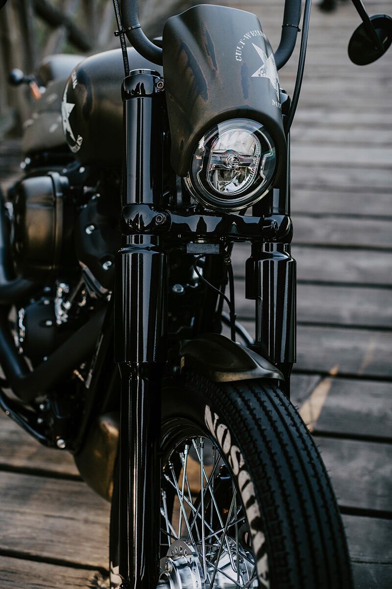 CULT WERK FORK COVER UPPER BRKOUT HD-BRO113