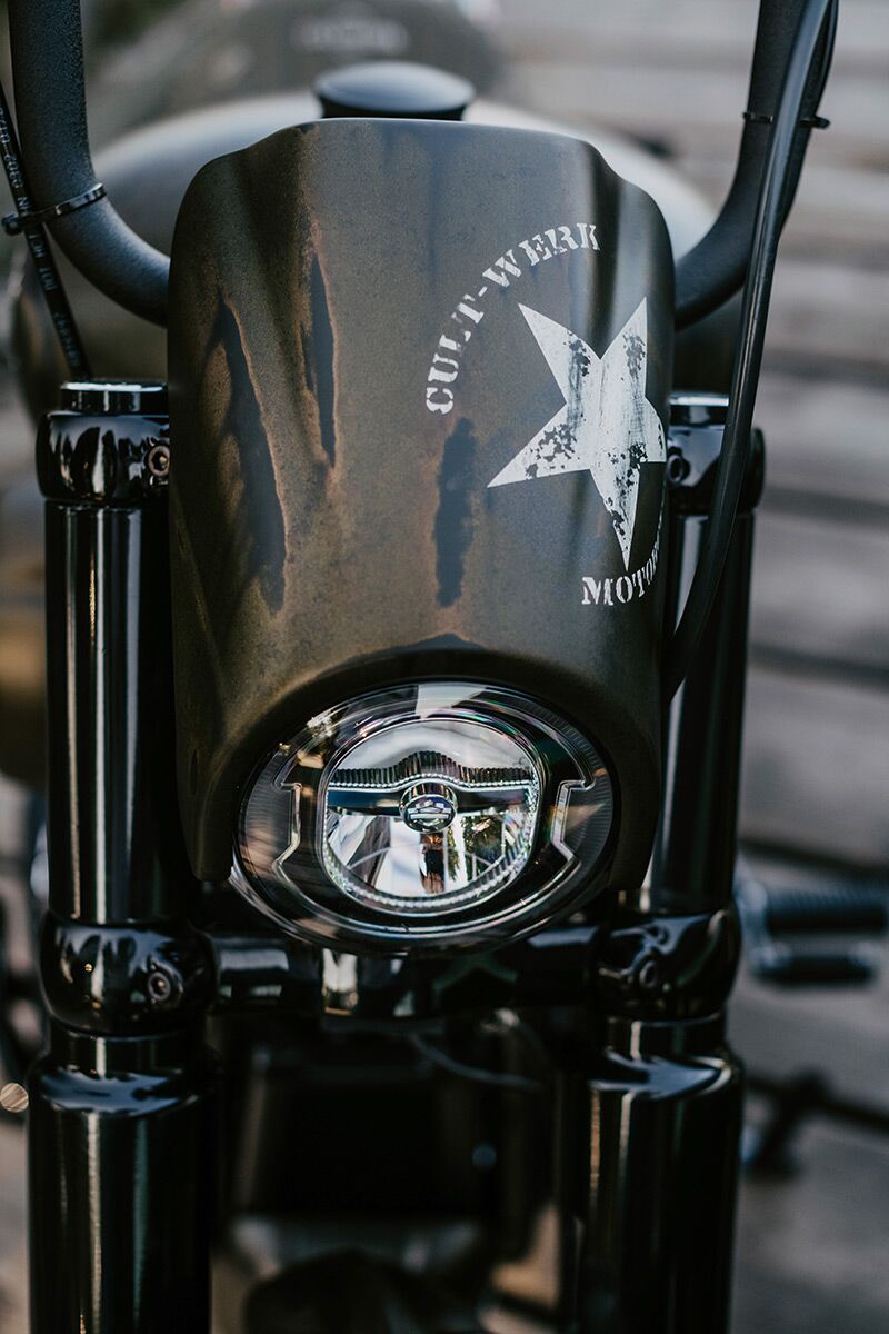 CULT WERK FORK COVER UPPER BRKOUT HD-BRO113