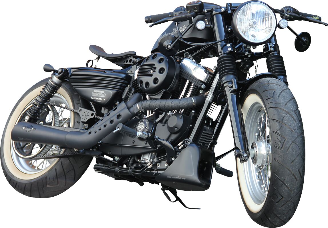 CULT WERK SPOILER BOBBER BK XL HD-SPO070