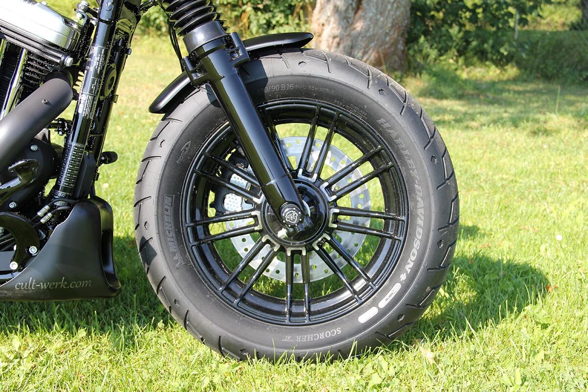 CULT WERK FR FENDER BOBBER RAW XL HD-SPO001