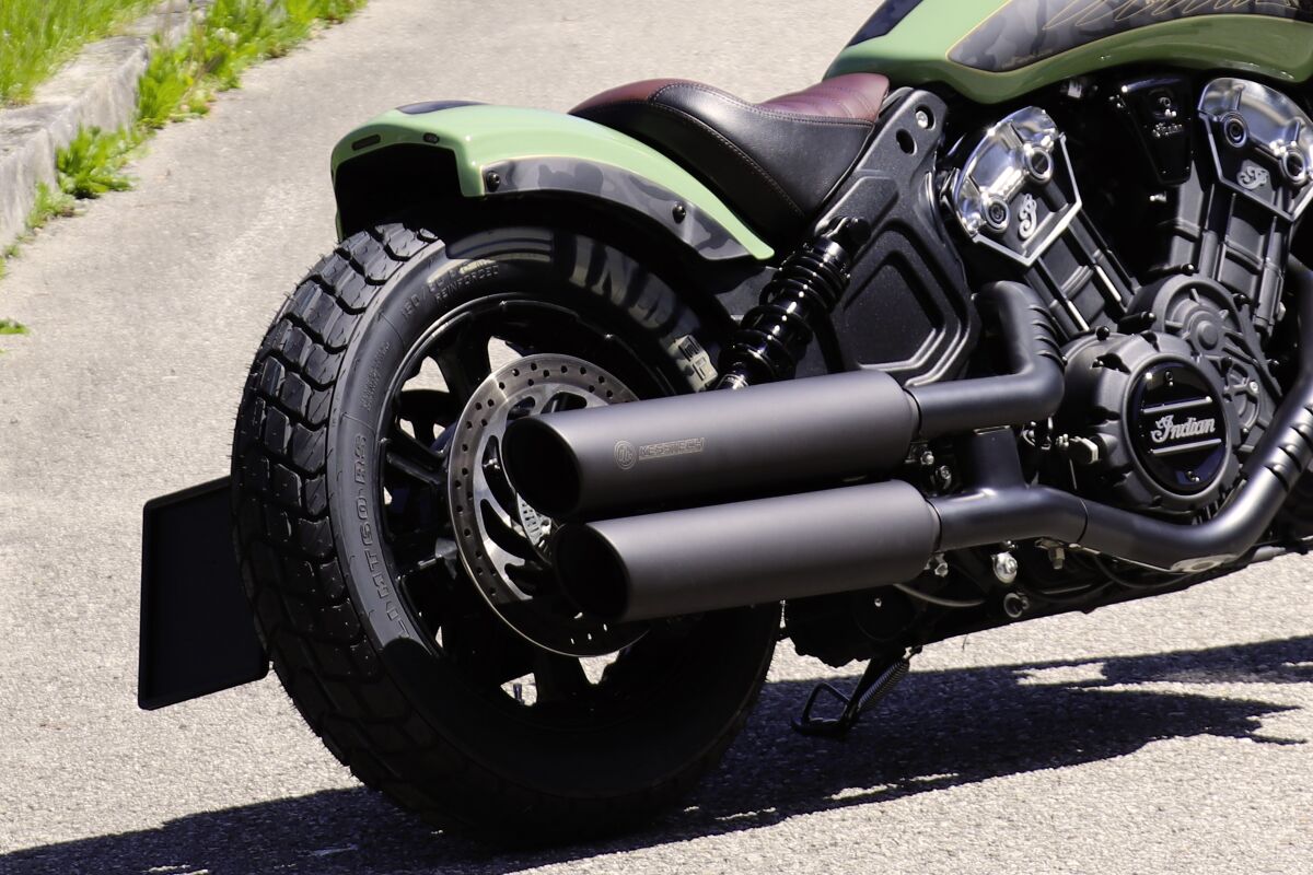 CULT WERK RR FENDER BOBBER W/LIGHT IN-SCO036