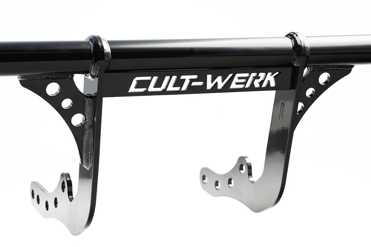 CULT WERK CRASHBAR CLUBSTYLE FRONT BLACK SOFTAIL M8 HD-BRO142