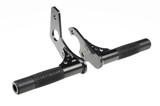 CULT WERK Crashbar Clubstyle Rear Black Softail M8 HD-BRO144