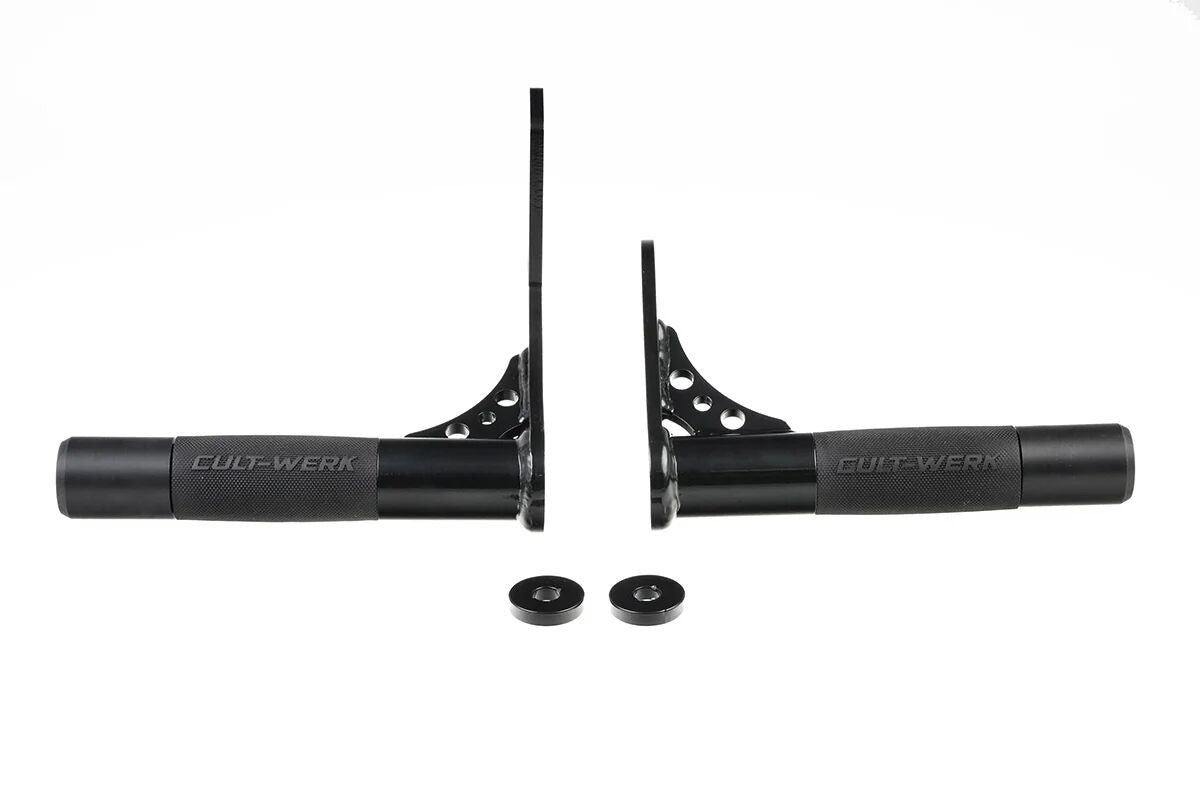 CULT WERK CRASHBAR CLUBSTYLE REAR BLACK SOFTAIL M8 HD-BRO144