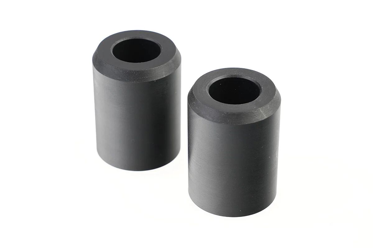 CULT WERK CRASHBAR END CAP RUBBER BLACK HD-BRO147