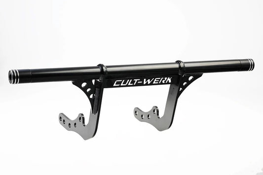 CULT WERK Crashbar Clubstyle X1 Front Black Softail M8 HD-BRO149