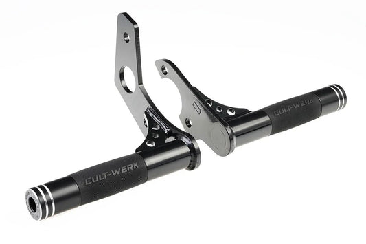 CULT WERK Crashbar Clubstyle X1 Rear Black Softail M8 HD-BRO151