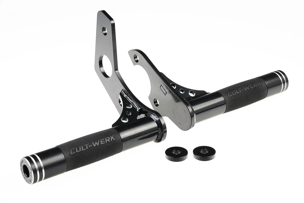 CULT WERK CRASHBAR CLUBSTYLE X1 REAR BLACK SOFTAIL M8 HD-BRO151