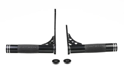 CULT WERK CRASHBAR CLUBSTYLE X1 REAR BLACK SOFTAIL M8 HD-BRO151