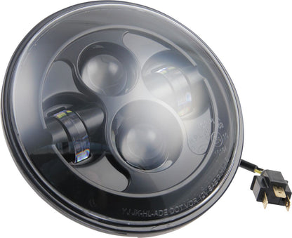CULT WERK HEADLIGHT 7" BK HD-UNI008