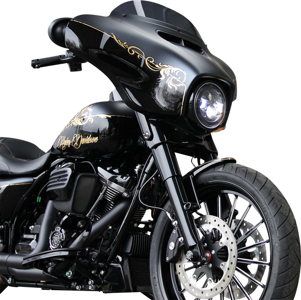 CULT WERK HEADLIGHT 7" BK HD-UNI008
