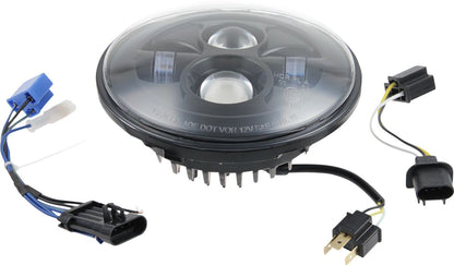 CULT WERK HEADLIGHT 7" BK HD-UNI008
