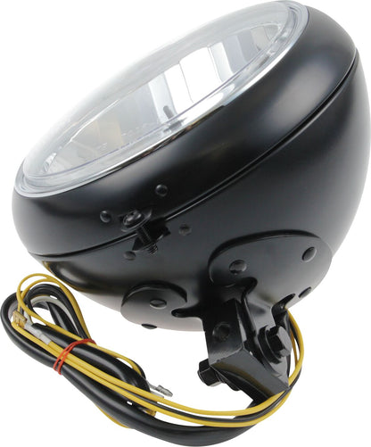 CULT WERK HEADLIGHT 7" BK/CLEAR HD-UNI004