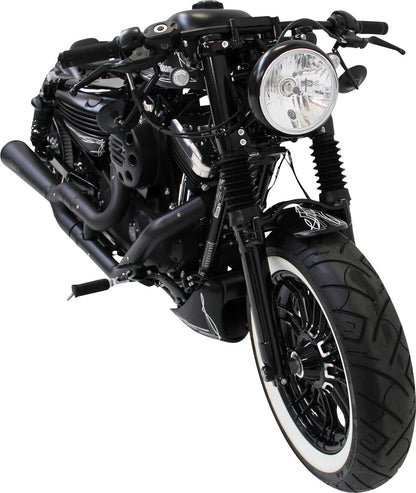 CULT WERK HEADLIGHT 7" BK/CLEAR HD-UNI004