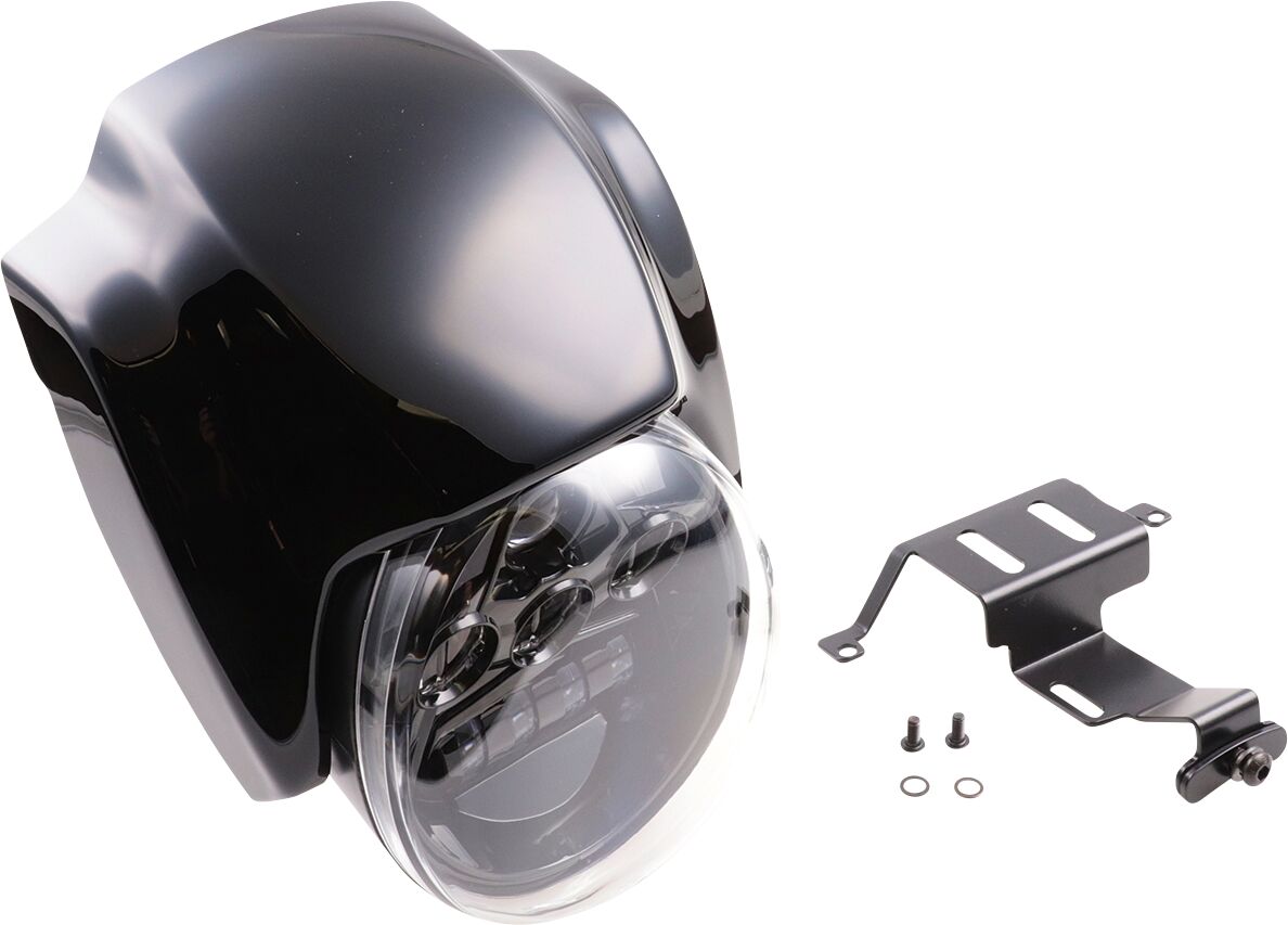 CULT WERK HEADLIGHT KT W/LED BK SPS HD-SPS016