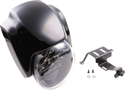 CULT WERK HEADLIGHT KT W/LED BK SPS HD-SPS016